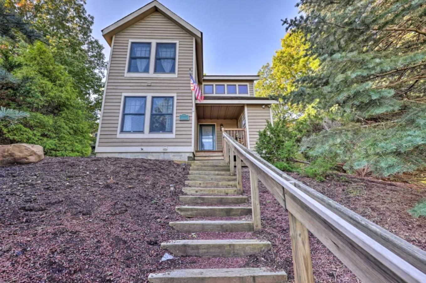 Pocono Mountain Home , Hot Tub- 1 Mile To Skiing! Tannersville Buitenkant foto